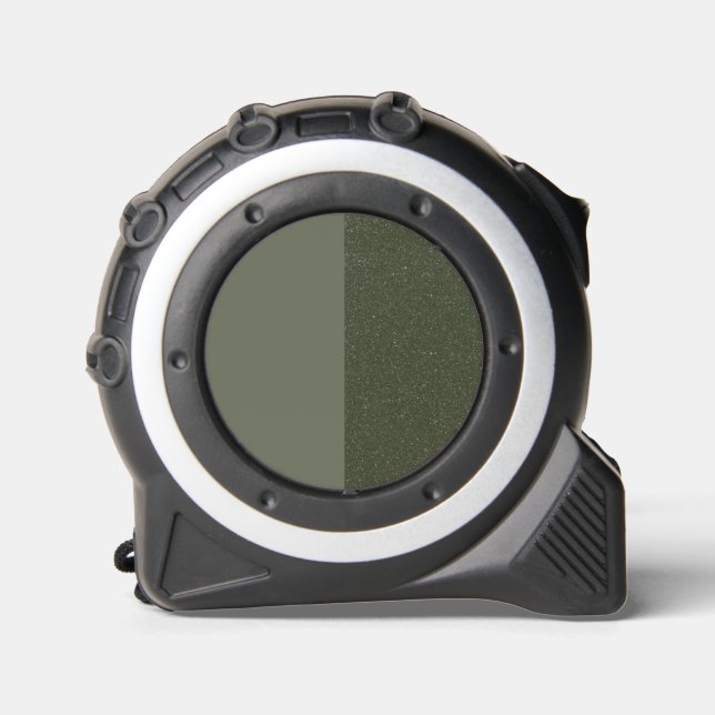 Moss Green Dual Texture Tape Measure – Customize (Front)