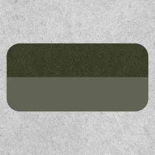 Moss Green Dual-Tone Custom Patch