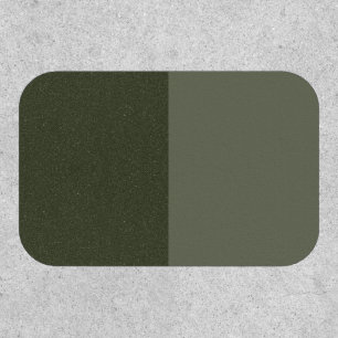 Moss Green Dual-Tone Patch – Custom Design