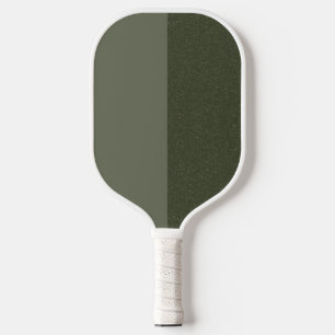Moss Green Dual-Tone Pickleball Paddle – Customize