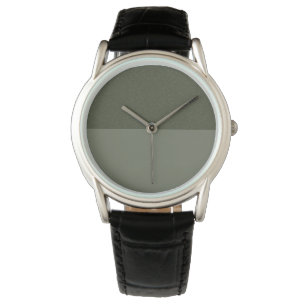 Moss Green Dual-Tone Watch Design – Customizable