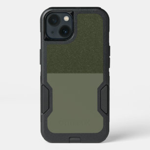 Moss Green Duo Texture OtterBox iPhone 13 - Custom Case