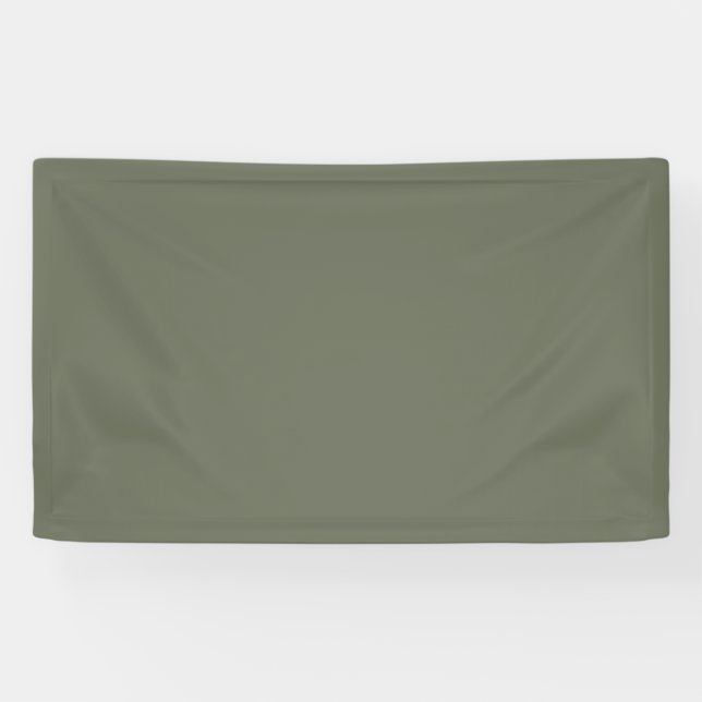 Moss Green Event Banner – Customizable (Horizontal)