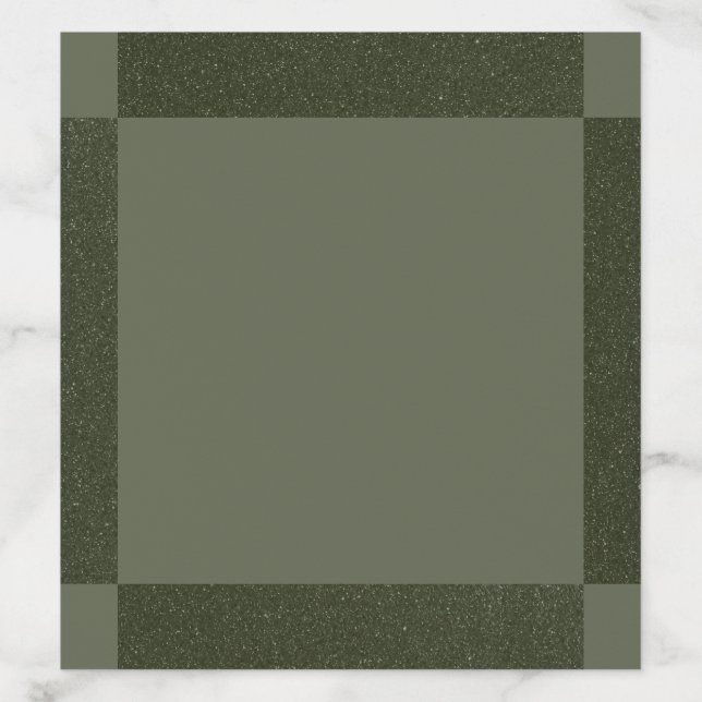 Moss Green Framed Envelope Liner (Design)