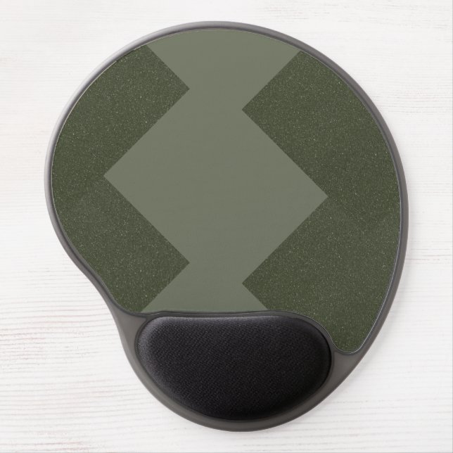 Moss Green Gel Mousepad for Events (Front)