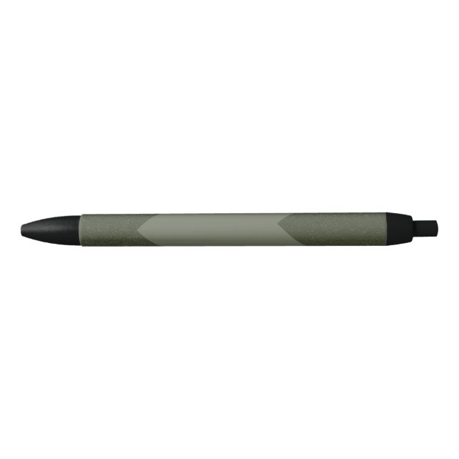 Moss Green Geometric Custom Pen (Front)
