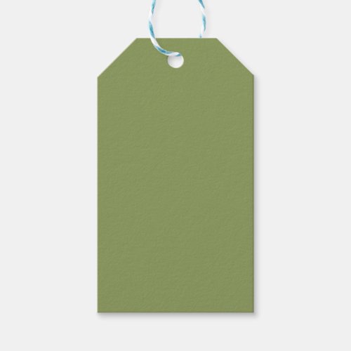 Moss Green Gift Tags
