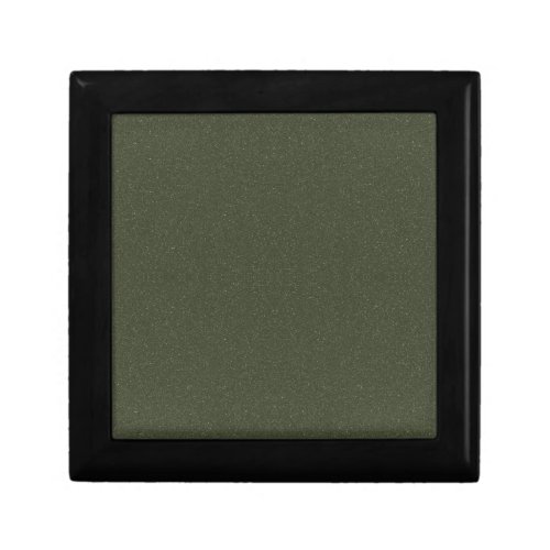 Moss Green Glitter Keepsake Box – Customizable