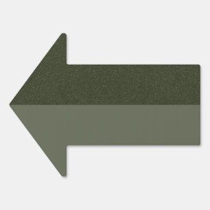 Moss Green Gradient Arrow Sign – Customizable