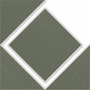 Moss Green Hollow Diamond Vinyl Sticker