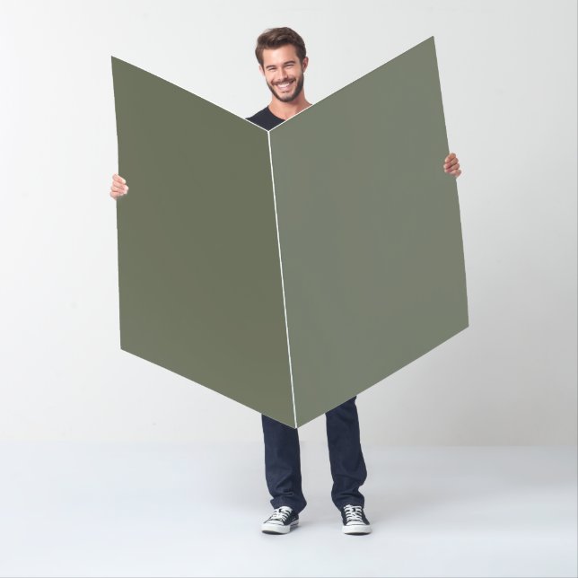 Moss Green Jumbo Card – Customizable (In Situ)