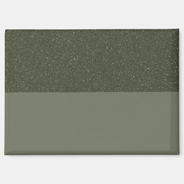 Moss Green Magnet (Top Texture Panel) – Customize (Front)