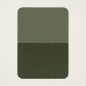 Moss Green Matte & Textured Bulk Profile Cards (Front)