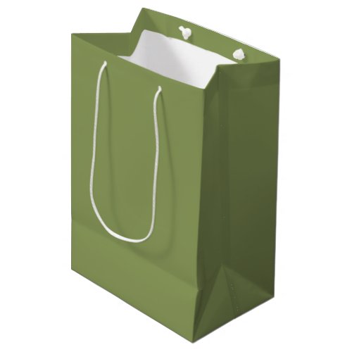 Moss Green Medium Gift Bag