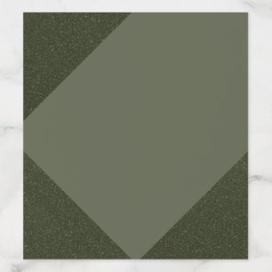 Moss Green Minimal Angled Envelope Liner