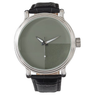 Moss Green Minimalist Watch – Customizable eWatch