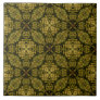 Moss Green Nature Pattern Ceramic Tile