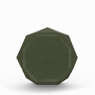Moss Green Noise Effect Acrylic Award – Customize