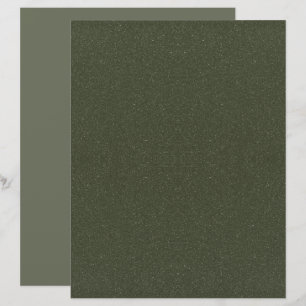 Moss Green Noise Effect Letterhead – Customizable
