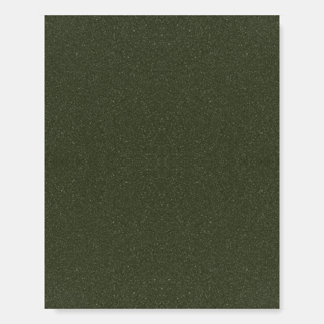 Moss Green Noise Texture Foam Board – Customizable (Front)