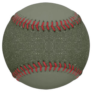 Moss Green Noise Texture Softball – Customizable
