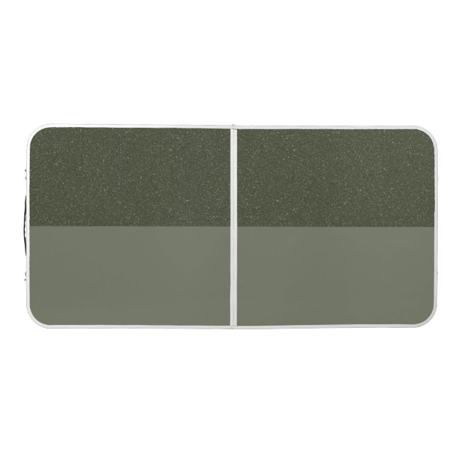 Moss Green Noise Top Pong Table – Customizable (Top)