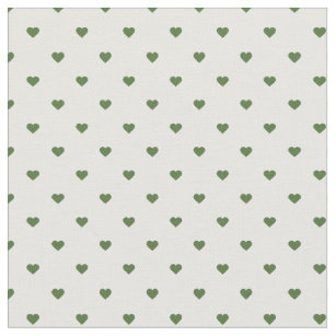 Green Polka Dots Fabric, Wallpaper and Home Decor