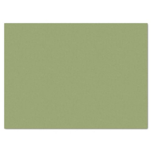 Moss Green Solid Color Tissue Paper