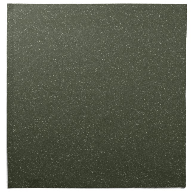 Moss Green Speckled Cloth Napkins (Set of 4) (Front)