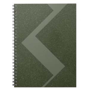 Moss Green Spiral Photo Notebook