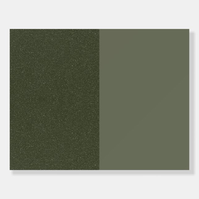 Moss Green Split Foam Board Background – Customize (Front)