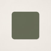 Moss Green Split Profile Card – Custom (Back)