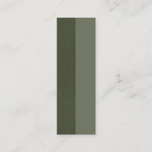 Moss Green Split Texture Business Card – Customize