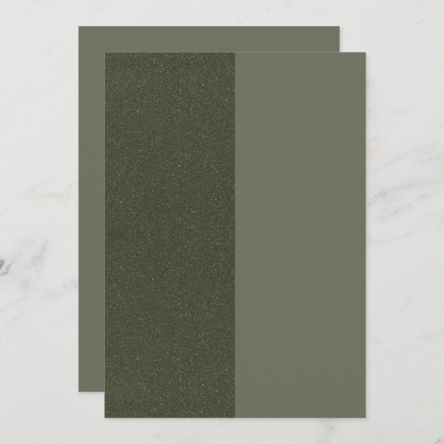 Moss Green Split Texture Flat Program – Customize (Front/Back)