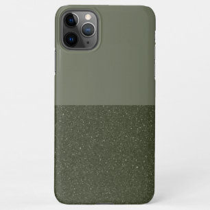 Moss Green Split Texture iPhone 11 Pro Max Case