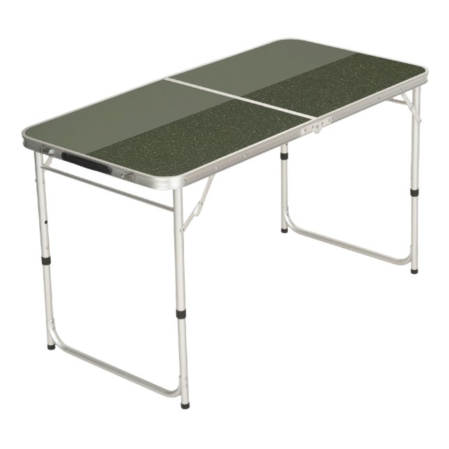 Moss Green Split Texture Pong Table – Customizable (Angled)