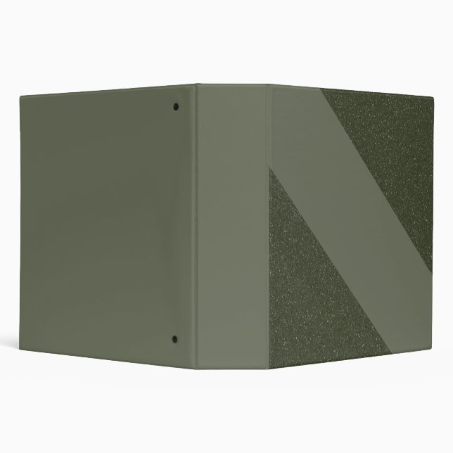 Moss Green Striped Binder (Background)