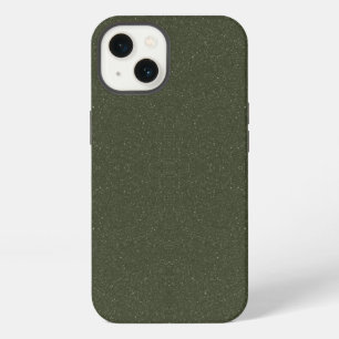 Moss Green Texture iPhone 13 Case – Customizable