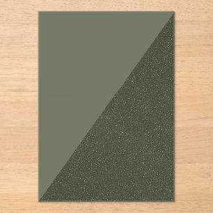 Moss Green Textured Acrylic Invite Acrylic Invitations