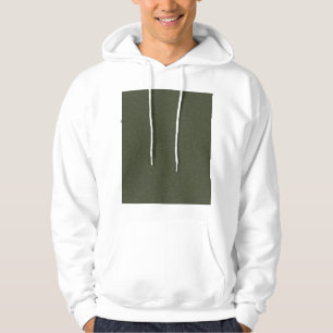 Moss Green Textured Hoodie Design – Customizable