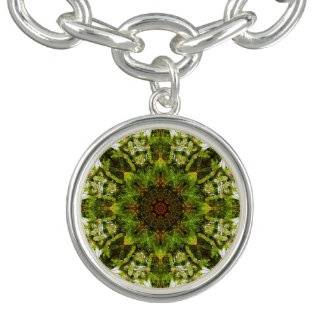 Moss Kaleidoscope Charm Bracelet