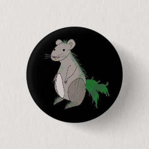 Moss Rat Button