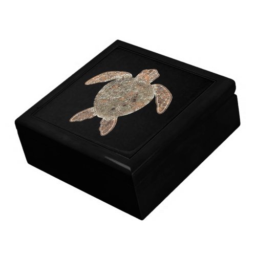 Moss Rock Turtle Talking Canyons New Mexico Gift Box