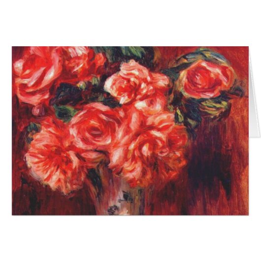 Moss Roses by Renoir (Front Horizontal)