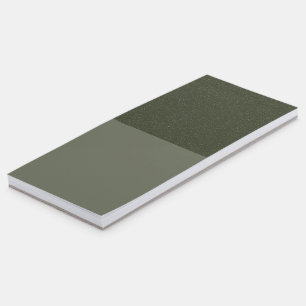 Moss Split Texture Magnetic Notepad – Customizable