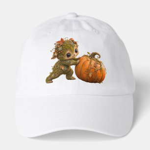 Moss Sprite Pumpkin Autumn Hat