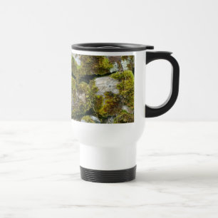 Moss stone wall Mug