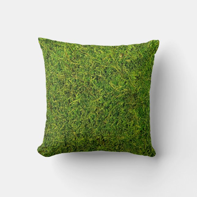 Moss Throw Pillow (Front)