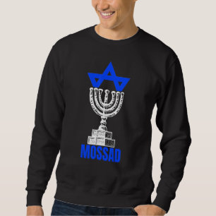 Mossad Israel Israeli Secret Service Tel Aviv Meno Sweatshirt
