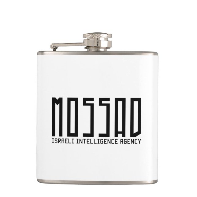 Mossad - Israeli Intelligence Agency - IDF Flask (Front)